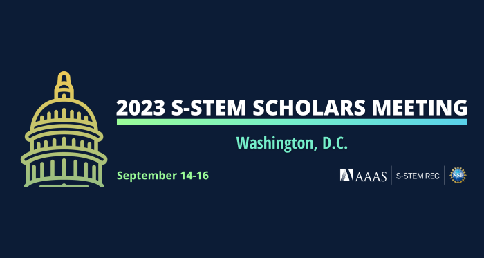 2023 S-STEM Scholars Meeting Banner_Website