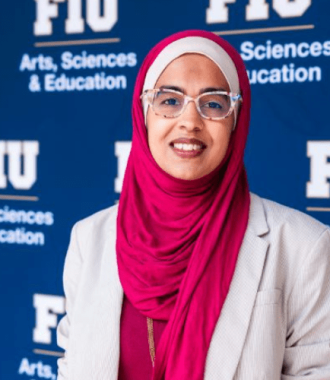 Headshot of Zahra Hazari.